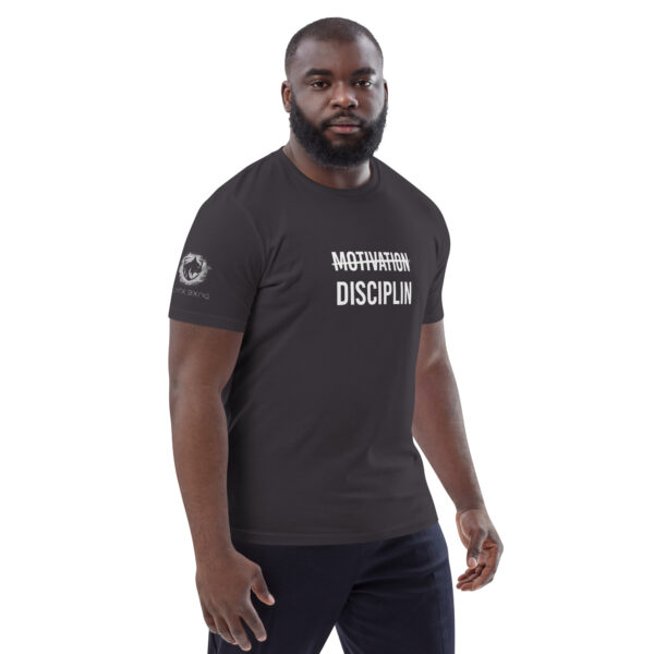 Disciplin kills Motivation - Unisex-Bio-Baumwoll-T-Shirt – Bild 84