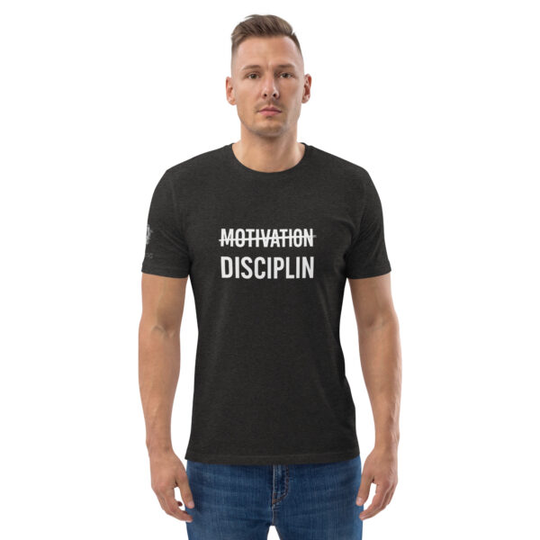 Disciplin kills Motivation - Unisex-Bio-Baumwoll-T-Shirt – Bild 56