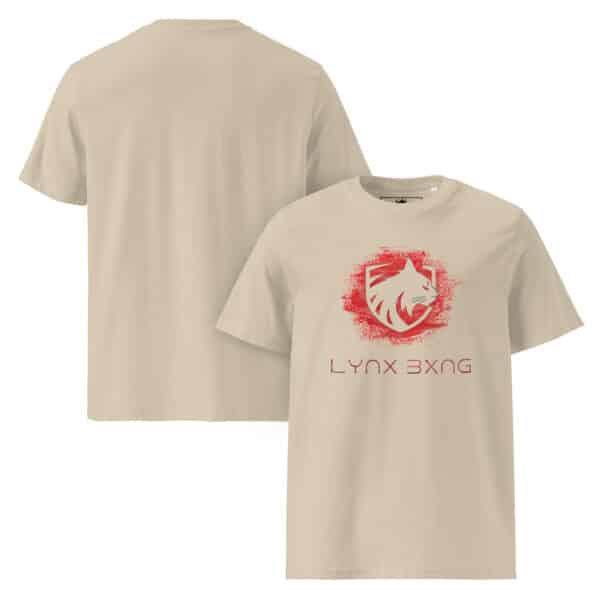 LYNX D-Style BXNG Shirt Red Line - T-Shirt - 100% organische Baumwolle – Bild 4