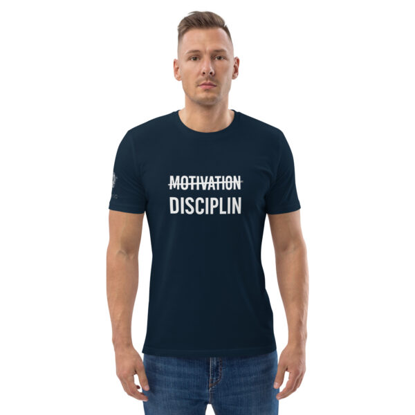 Disciplin kills Motivation - Unisex-Bio-Baumwoll-T-Shirt – Bild 64