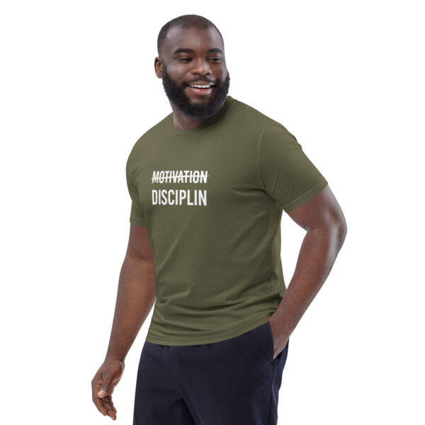 Disciplin kills Motivation - Unisex-Bio-Baumwoll-T-Shirt – Bild 78