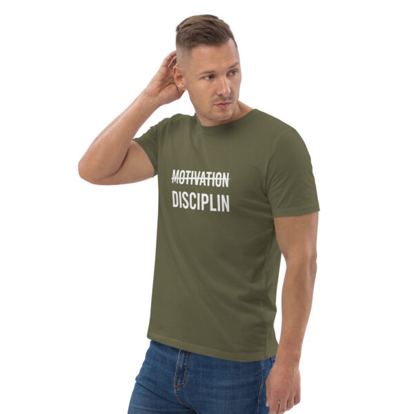 Disciplin kills Motivation - Unisex-Bio-Baumwoll-T-Shirt – Bild 21