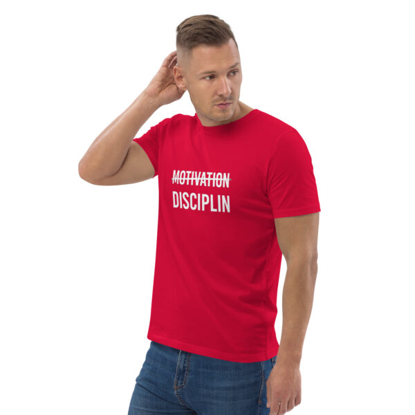 Disciplin kills Motivation - Unisex-Bio-Baumwoll-T-Shirt – Bild 37