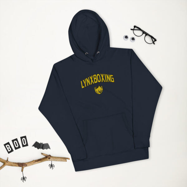 LYNXBOXING - Gold-Stick-Logo - Hoodie – Bild 7