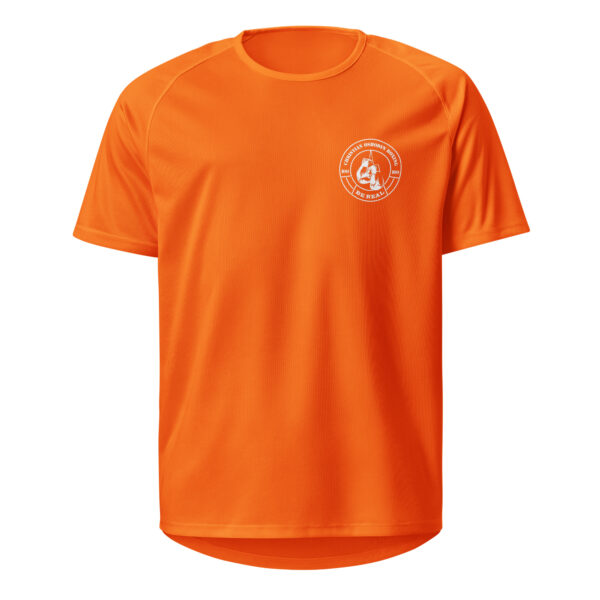 BE REAL Christian Oshodin Brand – Trainings-Shirt Jersey – white big Logo – Bild 9