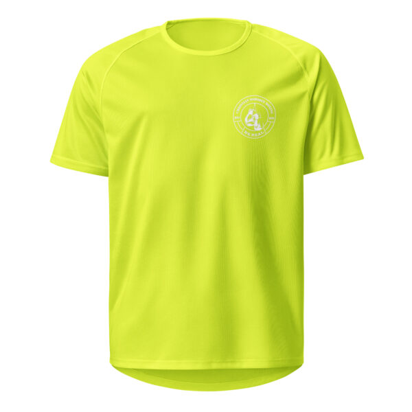 BE REAL Christian Oshodin Brand – Trainings-Shirt Jersey – white big Logo – Bild 11