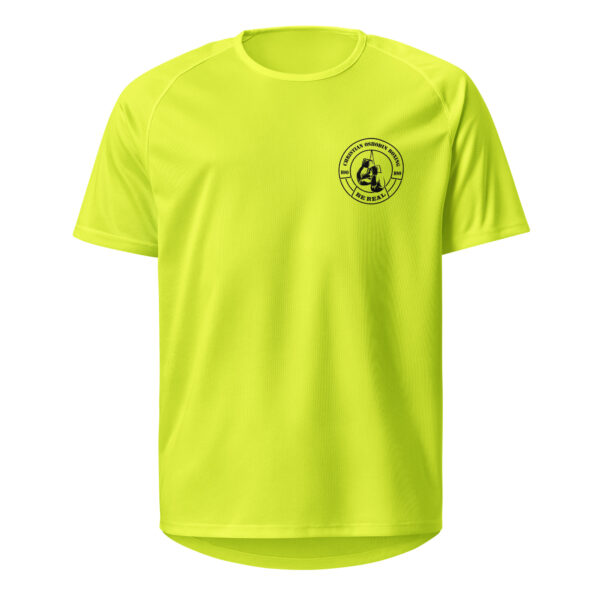 BE REAL Christian Oshodin Brand – Trainings-Shirt Jersey – black big Logo – Bild 7