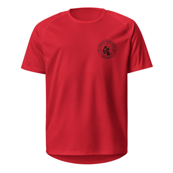 BE REAL Christian Oshodin Brand – Trainings-Shirt Jersey – black big Logo – Bild 2