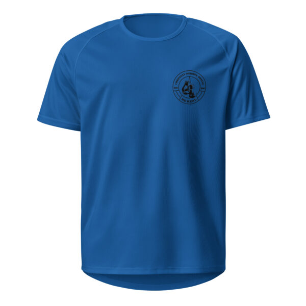 BE REAL Christian Oshodin Brand – Trainings-Shirt Jersey – black big Logo – Bild 4