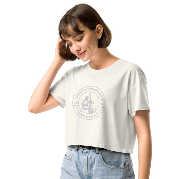Crop Top - Christian Oshodin Brand - Print-Logo – Bild 53