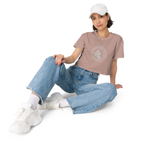 Crop Top - Christian Oshodin Brand - Print-Logo – Bild 13