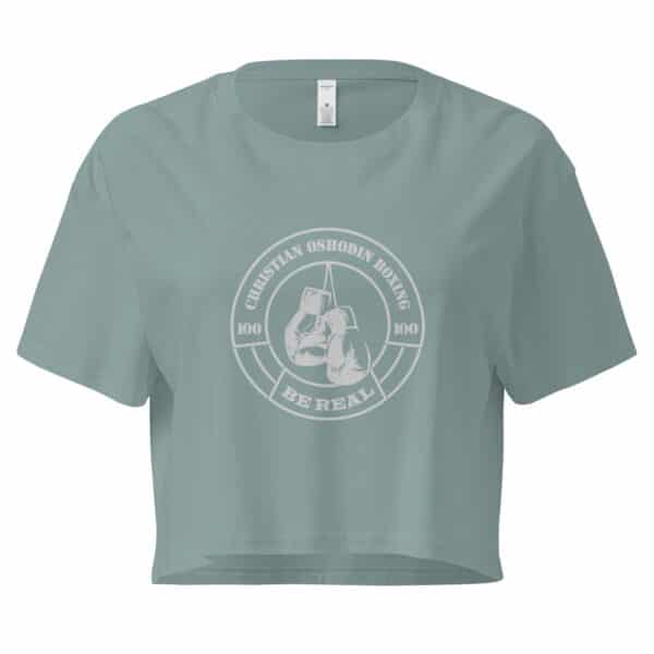 Crop Top - Christian Oshodin Brand - Print-Logo – Bild 2
