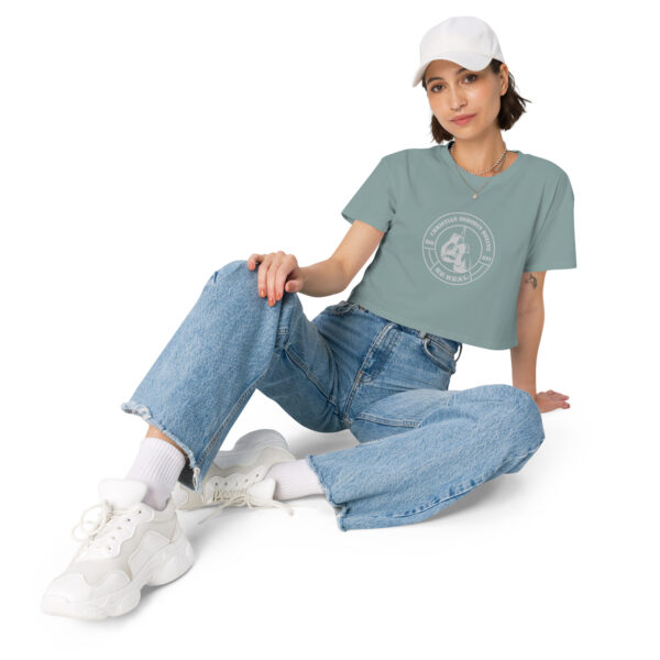 Crop Top - Christian Oshodin Brand - Print-Logo – Bild 5