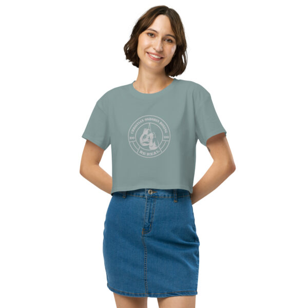 Crop Top - Christian Oshodin Brand - Print-Logo – Bild 6