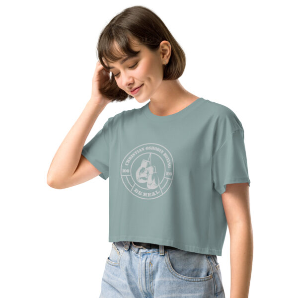 Crop Top - Christian Oshodin Brand - Print-Logo – Bild 37