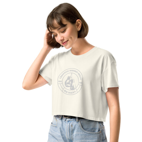 Crop Top - Christian Oshodin Brand - Print-Logo – Bild 49