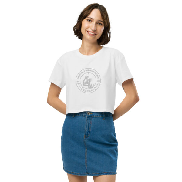 Crop Top - Christian Oshodin Brand - Print-Logo – Bild 32