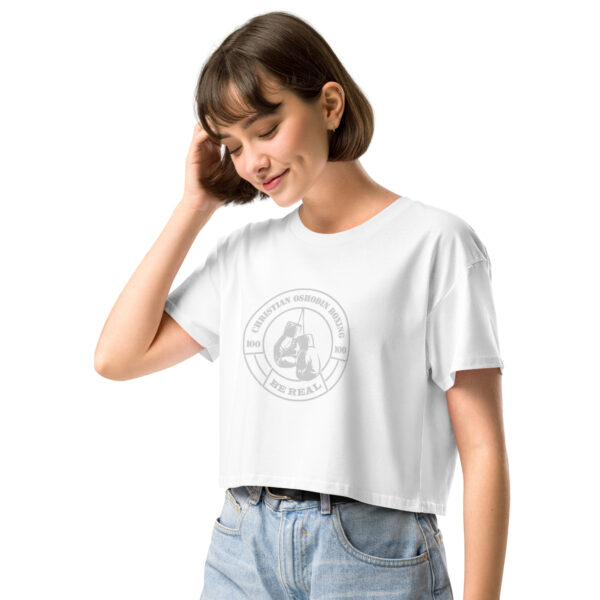 Crop Top - Christian Oshodin Brand - Print-Logo – Bild 56
